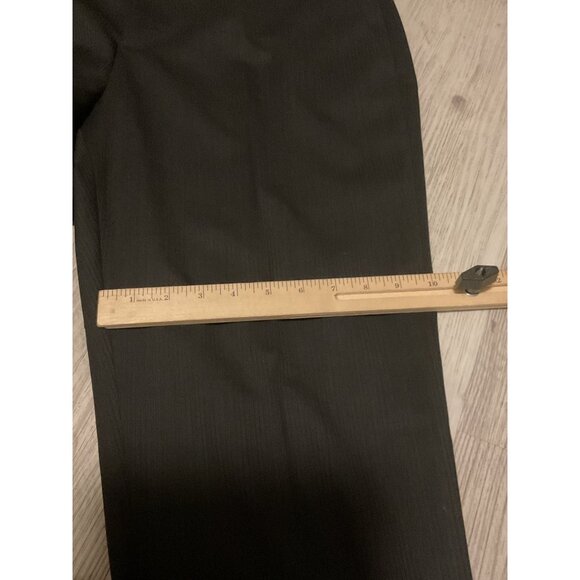 Marc Anthony Mens Gray Shadow Striped Suit Jacket 42R Wool Pants 36x32 - Picture 5 of 16